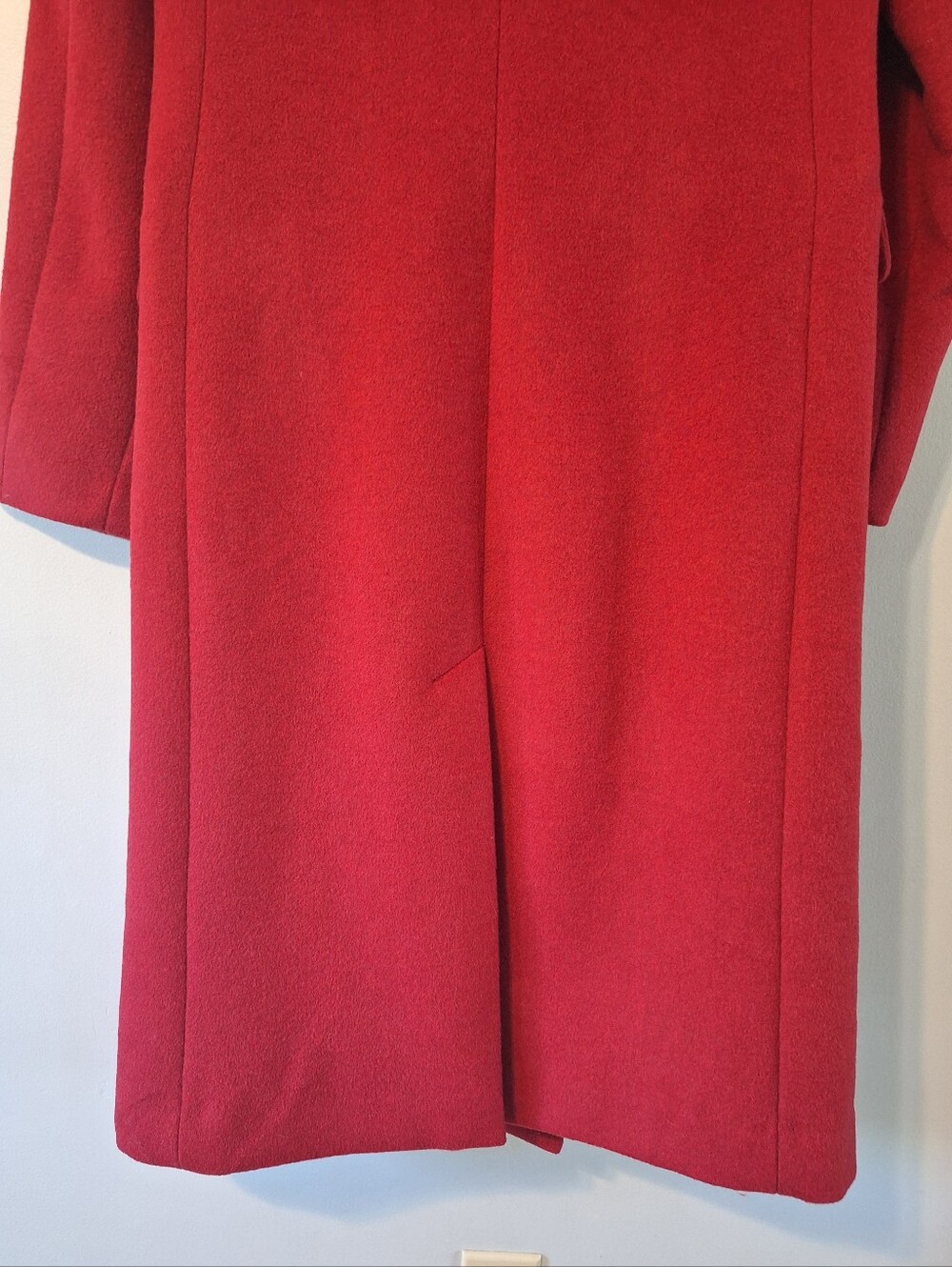 GAP Chesterfield Coat - Sled Red - S - Picture 10 of 16